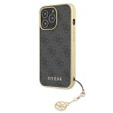 Guess GUHCP13XGF4GGR iPhone 13 Pro Max 6,7" szary/grey hardcase 4G Charms Collection