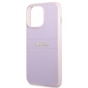 Guess GUHCP13XPSASBPU iPhone 13 Pro Max 6,7" fioletowy/purple hardcase Saffiano Stripe