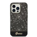Guess GUHCP14LHGBNHK iPhone 14 Pro 6,1" czarny/black hardcase Bandana Paisley