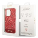 Guess GUHCP14LHGBNHR iPhone 14 Pro 6,1" czerwony/red hardcase Bandana Paisley