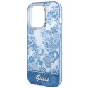 Guess GUHCP14LHGPLHB iPhone 14 Pro 6,1" niebieski/blue hardcase Porcelain Collection