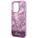 Guess GUHCP14LHGPLHF iPhone 14 Pro 6,1" fuksja/fuschia hardcase Porcelain Collection