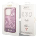 Guess GUHCP14LHGPLHF iPhone 14 Pro 6,1" fuksja/fuschia hardcase Porcelain Collection