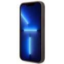 Guess GUHCP14MG4GLBR iPhone 14 Plus / 15 Plus 6.7" brązowy/brown hard case 4G Stripe Collection