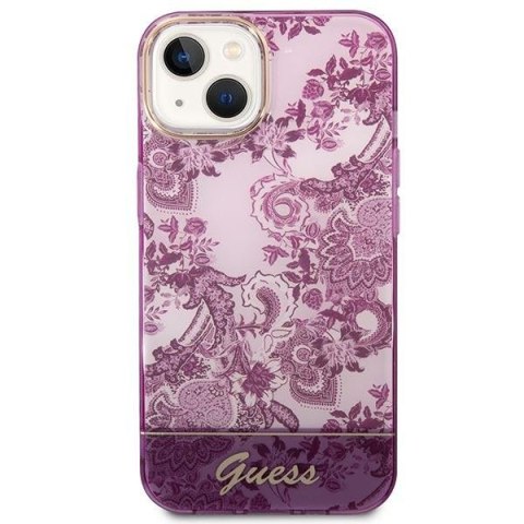 Guess GUHCP14MHGPLHF iPhone 14 Plus 6,7" fuksja/fuschia hardcase Porcelain Collection