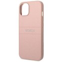 Guess GUHCP14MPSASBPI iPhone 14 Plus 6,7" różowy/pink Saffiano Strap