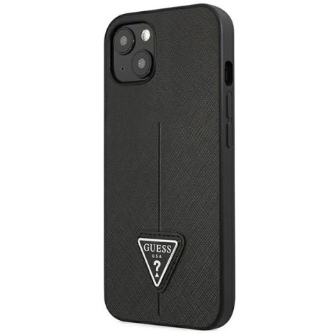 Guess GUHCP14MPSATLK iPhone 14 Plus 6,7" czarny/black hardcase SaffianoTriangle Logo