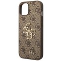 Guess GUHCP14S4GMGBR iPhone 14 6,1" brązowy/brown hardcase 4G Big Metal Logo