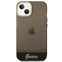 Guess GUHCP14SHGCOK iPhone 14 / 15 / 13 6.1" czarny/black hardcase Translucent