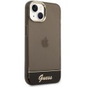 Guess GUHCP14SHGCOK iPhone 14 / 15 / 13 6.1" czarny/black hardcase Translucent