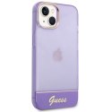 Guess GUHCP14SHGCOU iPhone 14 6,1" fioletowy/purple hardcase Translucent