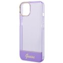 Guess GUHCP14SHGCOU iPhone 14 6,1" fioletowy/purple hardcase Translucent