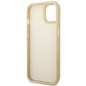 Guess GUHCP14SHGCRHD iPhone 14 / 15 / 13 6.1" złoty/gold hardcase Croco Collection
