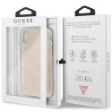 Guess GUHCPXPCU4GLGO iPhone X/Xs złoty/gold hard case 4G Glitter