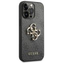 Guess GUHCP14X4GMGGR iPhone 14 Pro Max 6,7" szary/grey hardcase 4G Big Metal Logo