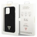 Guess GUHCP14XHDGTPK iPhone 14 Pro Max 6.7" czarny/black hardcase Rhinestone Triangle