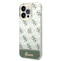 Guess GUHCP14XHG4MHA iPhone 14 Pro Max 6,7" khaki hardcase 4G Pattern Script