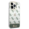 Guess GUHCP14XHG4MHA iPhone 14 Pro Max 6,7" khaki hardcase 4G Pattern Script