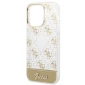 Guess GUHCP14XHG4MHG iPhone 14 Pro Max 6,7" złoty/gold hardcase 4G Pattern Script