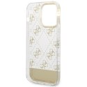 Guess GUHCP14XHG4MHG iPhone 14 Pro Max 6,7" złoty/gold hardcase 4G Pattern Script
