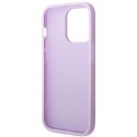 Guess GUHCP14XPSASBPU iPhone 14 Pro Max 6,7" fioletowy/purple Saffiano Strap