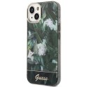 Guess GUHCP14SHGJGHA iPhone 14 / 15 / 13 6.1" zielony/green hardcase Jungle Collection