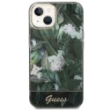 Guess GUHCP14SHGJGHA iPhone 14 / 15 / 13 6.1" zielony/green hardcase Jungle Collection
