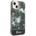 Guess GUHCP14SHGJGHA iPhone 14 / 15 / 13 6.1" zielony/green hardcase Jungle Collection