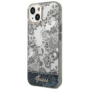 Guess GUHCP14SHGPLHG iPhone 14 / 15 / 13 6.1" szary/grey hardcase Porcelain Collection