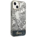 Guess GUHCP14SHGPLHG iPhone 14 / 15 / 13 6.1" szary/grey hardcase Porcelain Collection