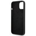 Guess GUHCP14SSLTGK iPhone 14 6,1" czarny/black hardcase Silicone Triangle