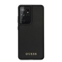 Guess GUHCS21LIGLBK S21 Ultra G998 czarny/black hard case Iridescent