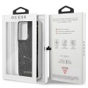 Guess GUHCS21LPCUMABK S21 Ultra G998 czarny/black hardcase Marble