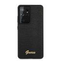 Guess GUHCS21LPCUMLLIBK S21 Ultra G998 czarny/black hardcase Lizard Collection