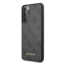 Guess GUHCS21MG4GFGR S21+ G996 szary/grey hard case 4G Metal Gold Logo