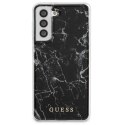 Guess GUHCS21MPCUMABK S21+ G996 czarny/black hardcase Marble