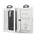 Guess GUHCS22MG4GFGR S22+ S906 szary/grey hard case 4G Metal Gold Logo