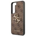 Guess GUHCS22S4GMGBR S901 S22brązowy/brown hardcase 4G Big Metal Logo