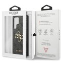 Guess GUHCS23L4GMGGR S23 Ultra S918 szary/grey hardcase 4G Big Metal Logo