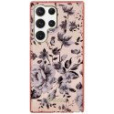 Guess GUHCS23LHCFWSP S23 Ultra S918 różowy/pink hardcase Flower Collection