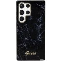 Guess GUHCS23LPCUMAK S23 Ultra S918 czarny/black hardcase Marble