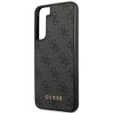 Guess GUHCS23MG4GFGR S23+ S916 szary/grey hardcase 4G Metal Gold Logo