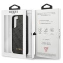 Guess GUHCS23MG4GFGR S23+ S916 szary/grey hardcase 4G Metal Gold Logo