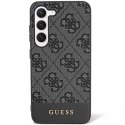 Guess GUHCS23MG4GLGR S23+ S916 czarny/black hardcase 4G Stripe Collection