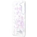 Guess GUHCS23MHCFWST S23+ S916 biały/white hardcase Flower Collection