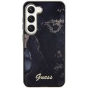 Guess GUHCS23MHTMRSK S23+ S916 czarny/black hardcase Golden Marble Collection