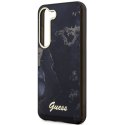 Guess GUHCS23MHTMRSK S23+ S916 czarny/black hardcase Golden Marble Collection