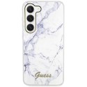 Guess GUHCS23MPCUMAH S23+ S916 biały/white hardcase Marble