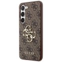 Guess GUHCS23S4GMGBR S23 S911brązowy/brown hardcase 4G Big Metal Logo