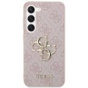 Guess GUHCS23S4GMGPI S23 S911 różowy/pink hardcase 4G Big Metal Logo